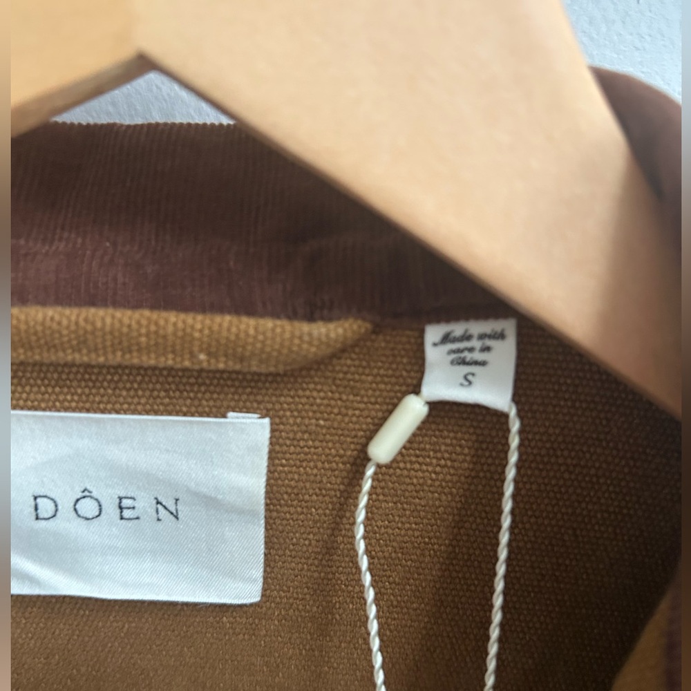 NWT DÔEN Pascual Jacket in Willow Bark- Size Small - Picture 11 of 11